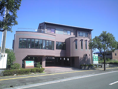 奥野歯科の玄関風景